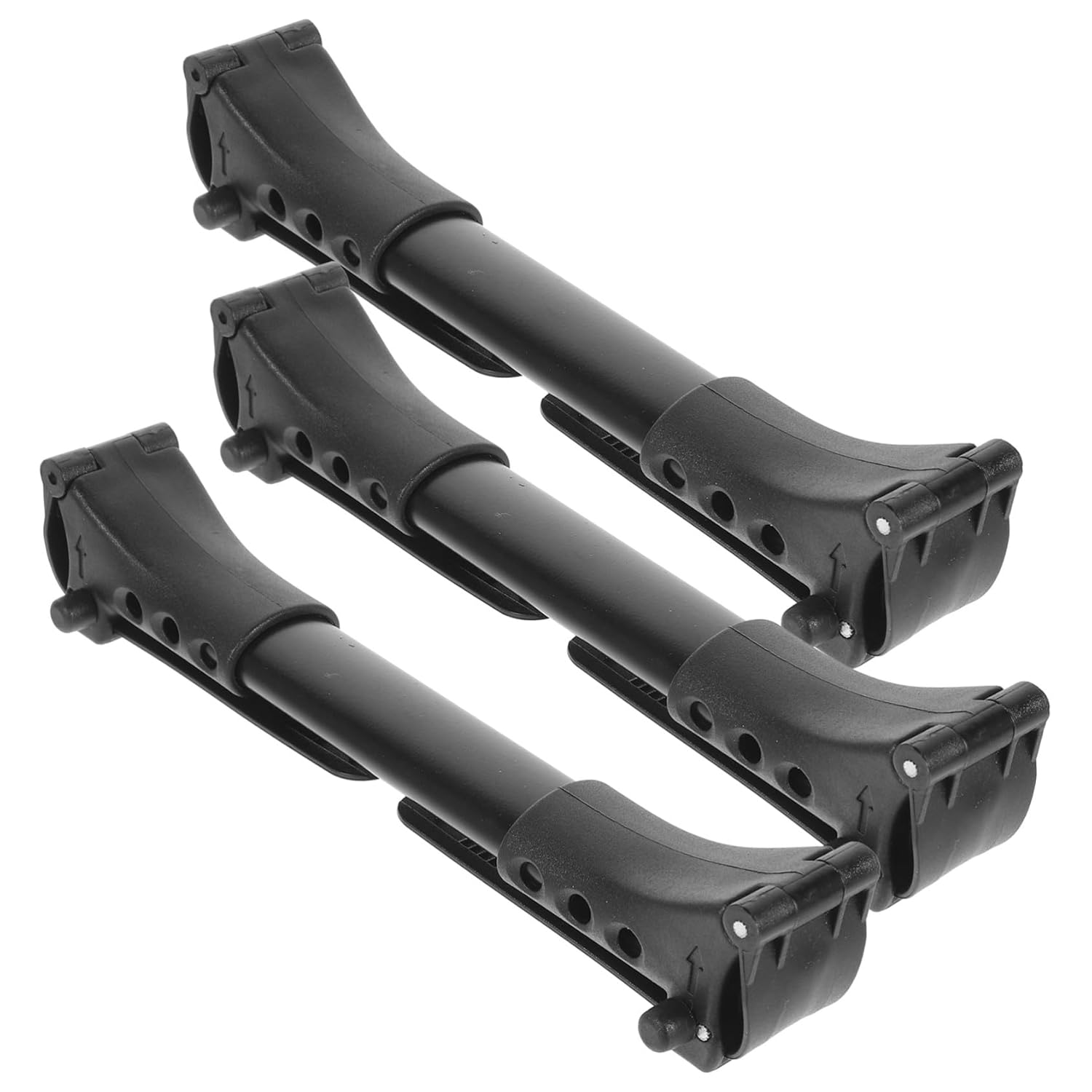 3pcs Twin Stroller Connectors Aluminum Cart Adapters for Umbrella Strollers and Prams Secure for Families with Two
