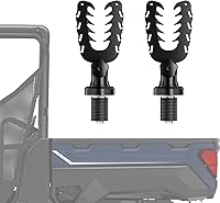 Vista 1 de KEMIMOTO UTV Tool Holder Rack, Tie Down Anchor Compatible with Polaris Ranger General, Tool Holder Rack with Rubber Snubbers for Added Security