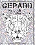  Gepard - Malbuch für Erwachsene