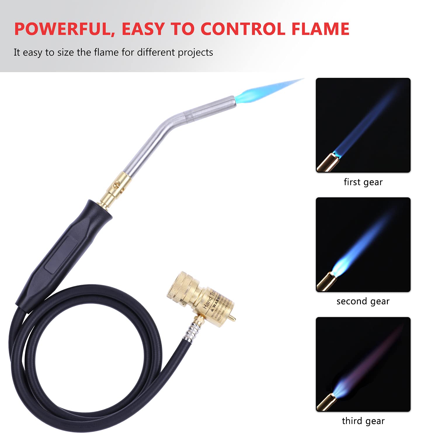 Propane Torch Hose - Welding & MAPP Torch -3