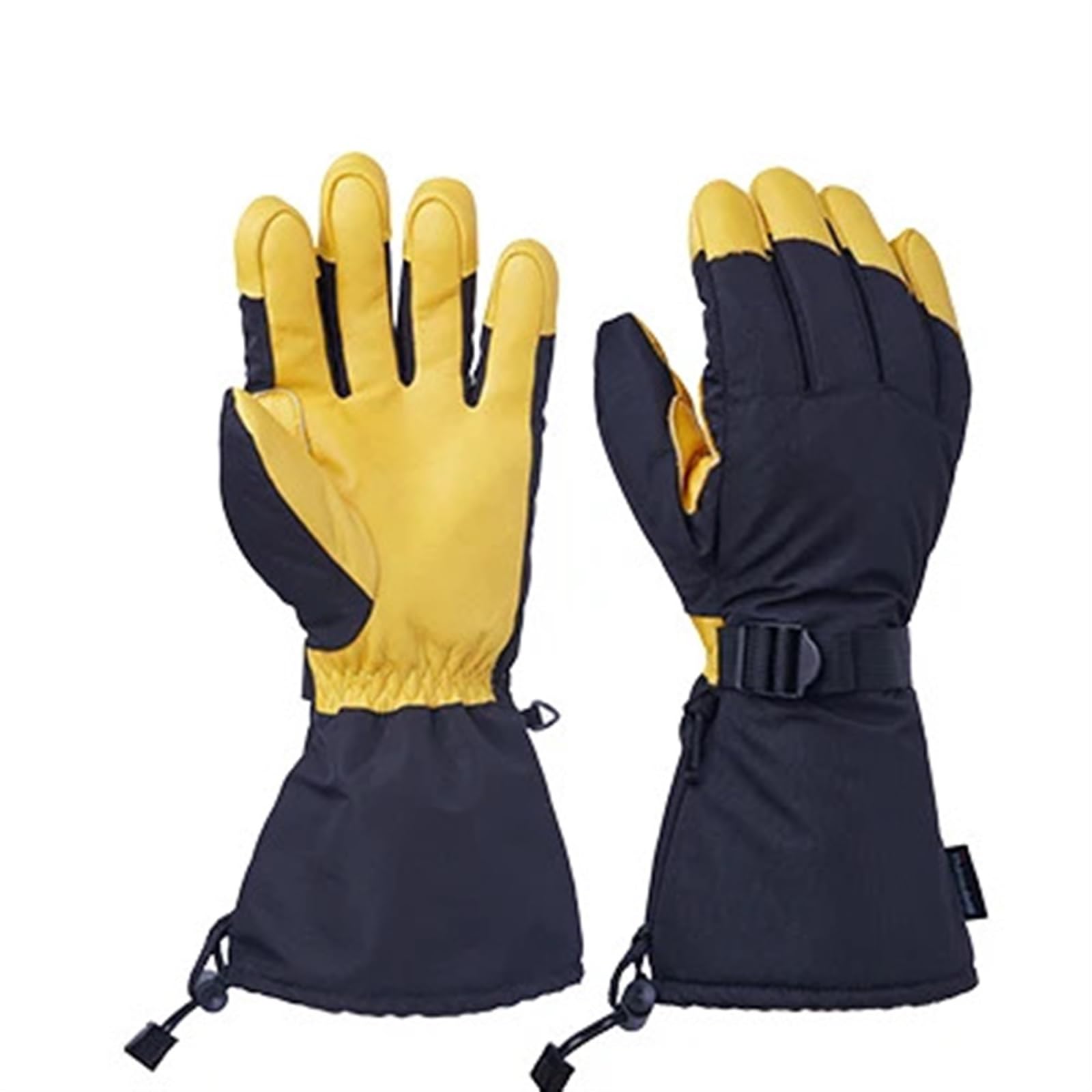 Guantes De Esquí Guantes Largos de Invierno, Manoplas esquí, Aislamiento Guantes térmicos for Trabajo en la Nieve, for Hombres y Mujeres Apto para Esquiar