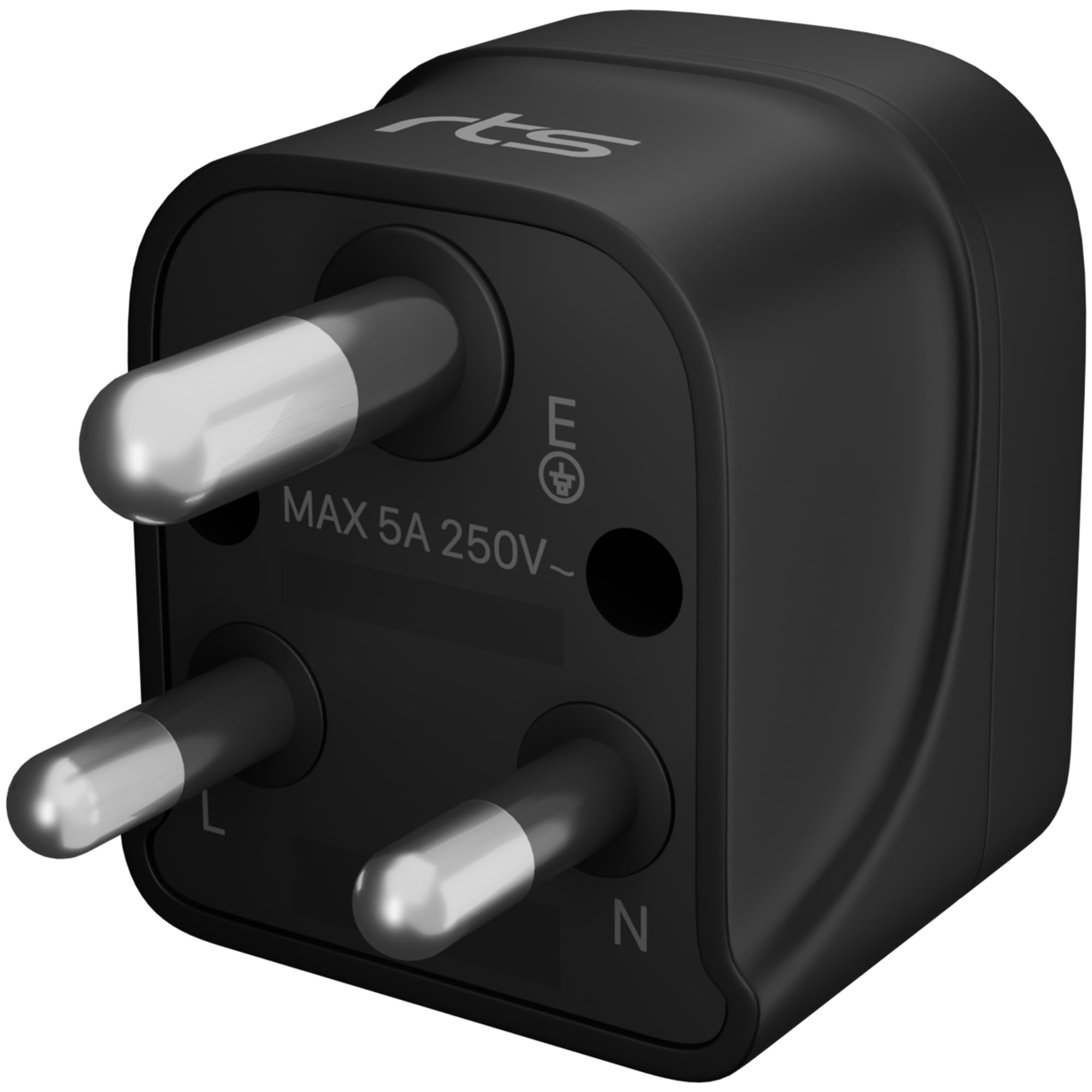 rts Fast Charging India to USA UK China Canada Europe Australia & More to India (Type D) Travel Adapter USA to India Converter Plug UK to India Adapter Universal Fast Charging Adapter Plug Black-image-42