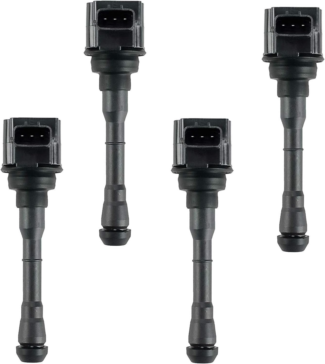 A-Premium Engine Ignition Coil Packs Compatible with Nissan Juke 2011-2017 Rogue Sport 2017-2019 1.6L 4-PC Set