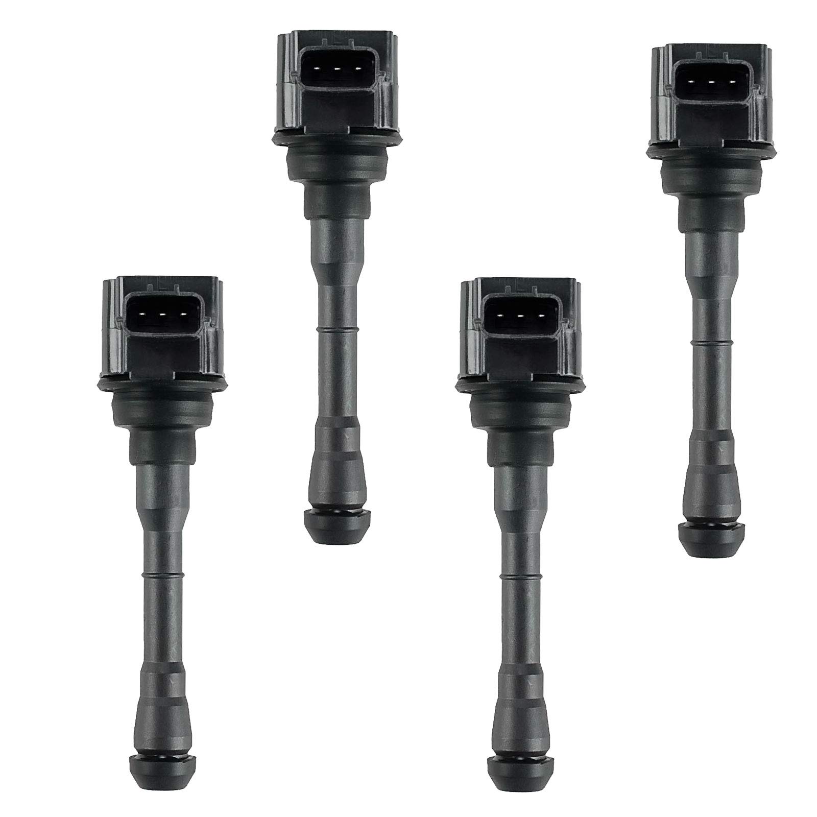 A-Premium Engine Ignition Coil Packs Compatible with Nissan Juke 2011-2017 Rogue Sport 2017-2019 1.6L 4-PC Set