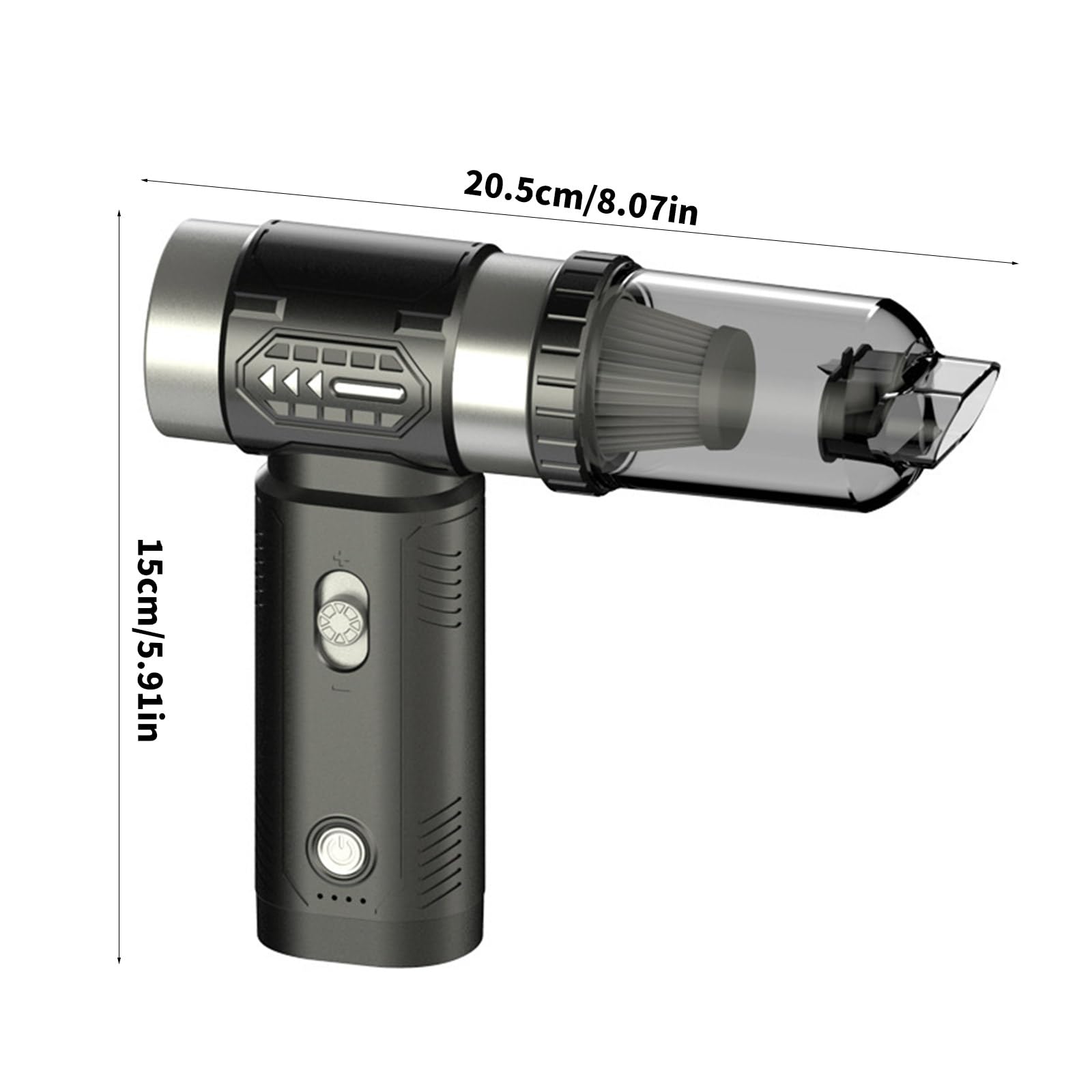 Aspirapolvere portatile portatile 130000 giri/min Motore 4000 mAh Soffiatori a batteria per casa ufficio Pulizia garage Soffiatore a batteria Doppio aspirapolvere/funzioni