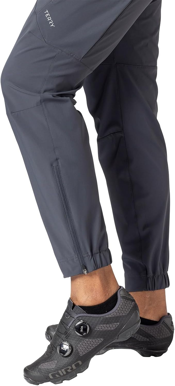 Terry Cycling New Gravel Bike Pants for Women, Relaxed Fit MTB Cool Weather Riding Biking Hiking Camping