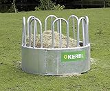 Kerbl Rundraufe mit 8 Fressplätzen für Loses Futter oder kleine...