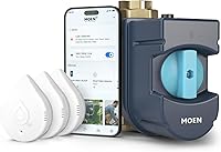 Vista 27 de Moen Flo - Monitor de agua inteligente y sensor de cierre automático, detector de fugas de agua conectado por Wi-Fi para tubería de diámetro de 1