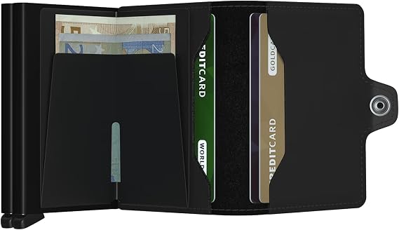 Secrid, Matte Black, Large, Compact