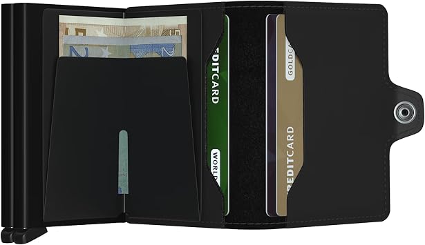 Secrid, Matte Black, Large, Compact