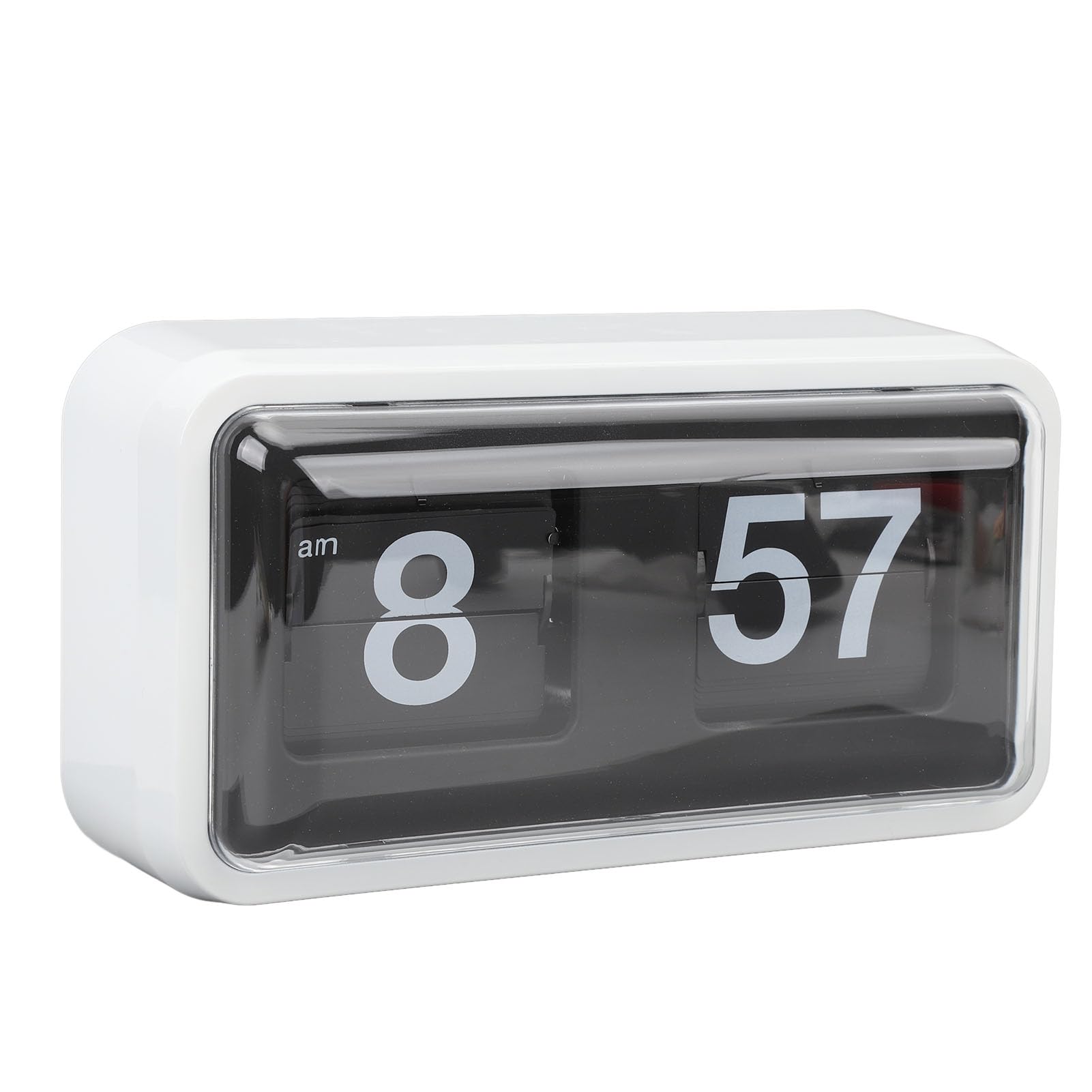 Reloj de mesa retro multifuncional con diseño mecánico