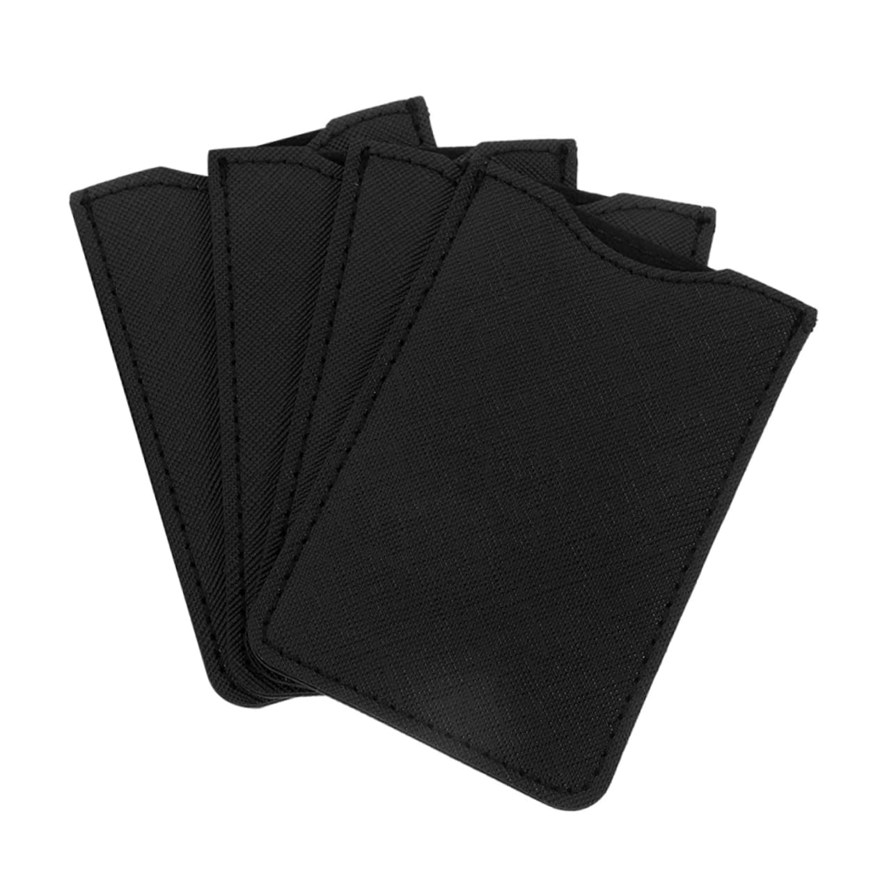 HAPINARY 4pcs Comb Storage Bag Comb Holder Mustache Beard Pouch for Hairdressers