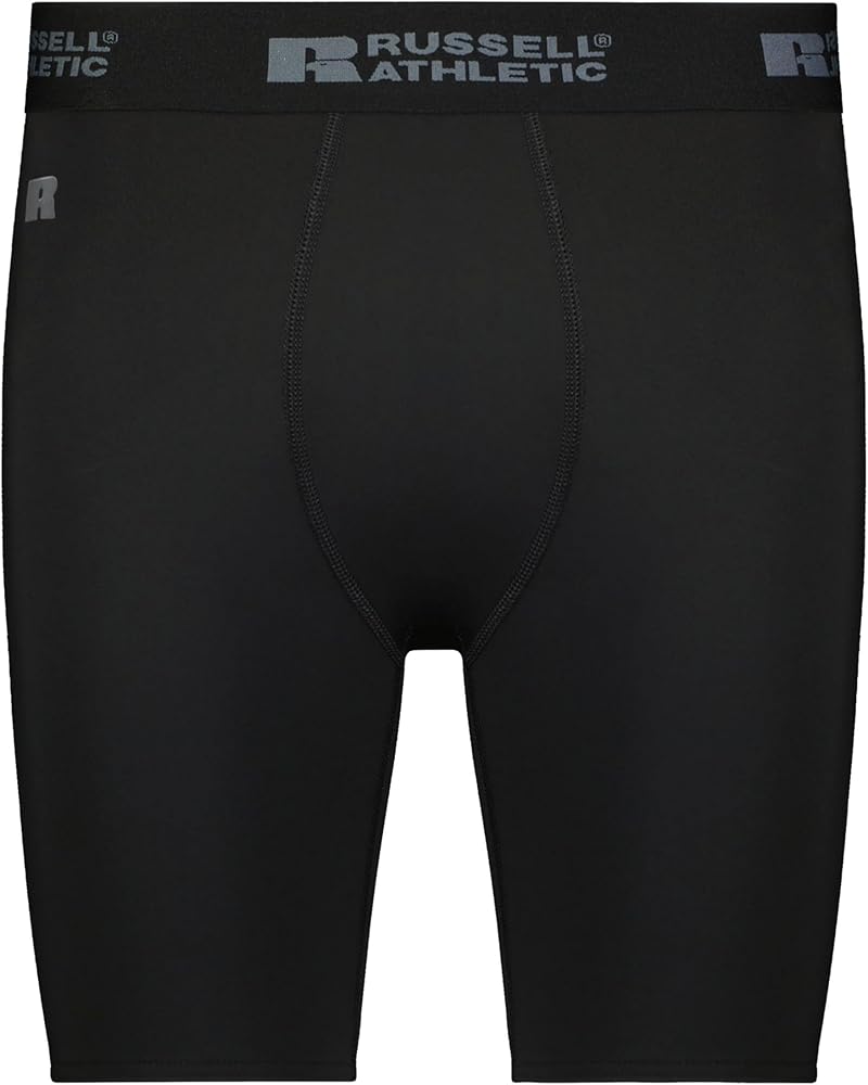 Amazon.com: Russell Athletic Compression Shorts Black XS