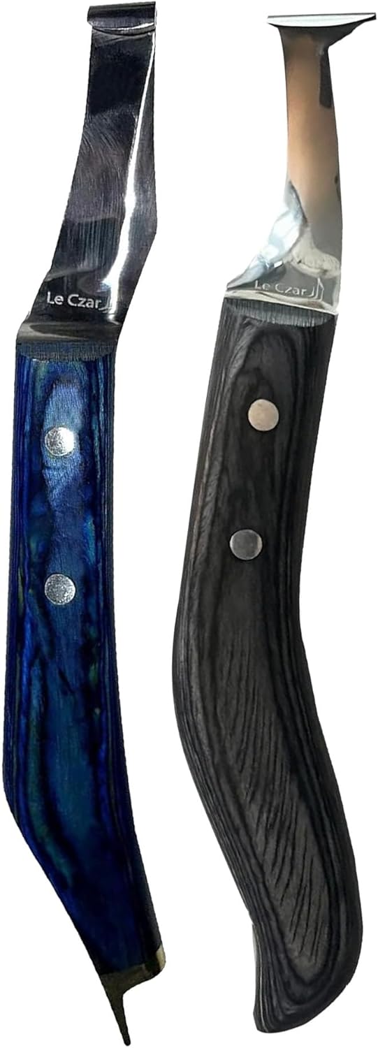 Horse Hoof Knife and Super Sharp Black Hoof Knife