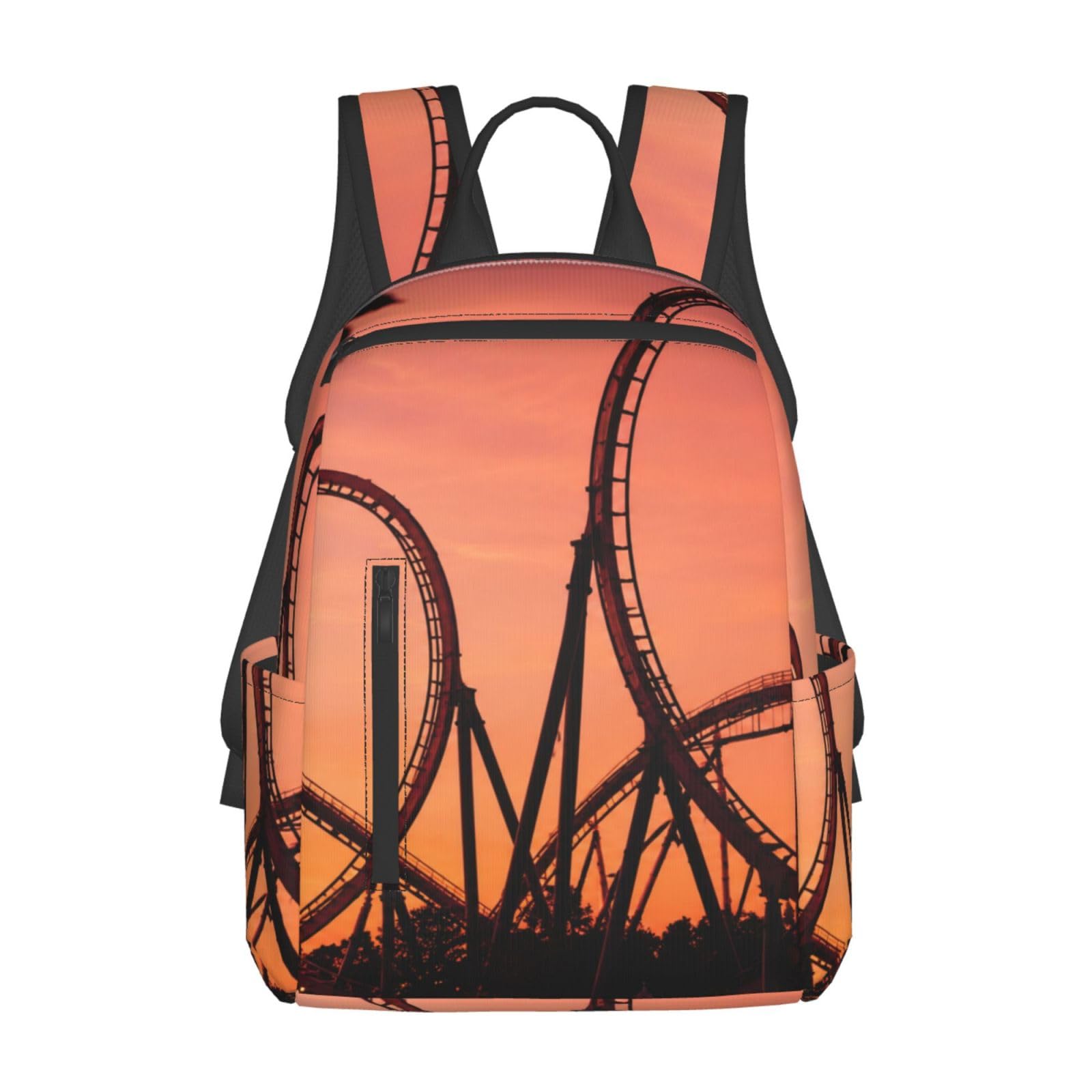 bassyil Casual Backpack Bookbag Laptop Shoulder Bag Travel Work Backpacks Multipurpose Daypack For Men Women Boy And Girl, Black3, One Size, Daypack Backpacks