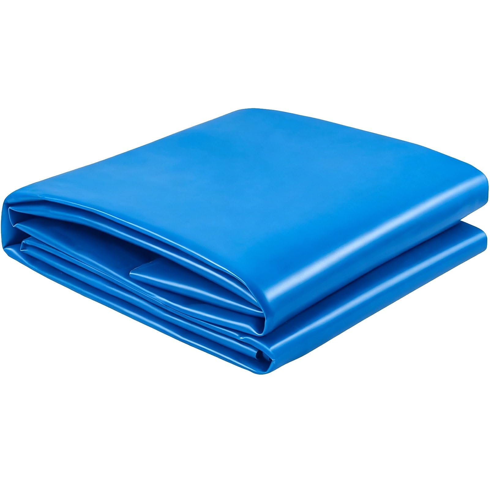 Luyckfrazy Pond Liner, HDPE Tarpaulin Sealing Film 0.16mm Thick Flexible Pond Liner 3×3M, 4×4M, 5×5M, for Koi Ponds, Streams & Water Gardens Aquaponics(6x9m(19.7x29.5ft))