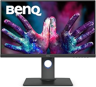 BenQ PD2700U Monitor de diseño gráfico 4K HDR UHD de 27″, espacio de color 100 % Rec.709 y sRGB, KVM, Eye-Care