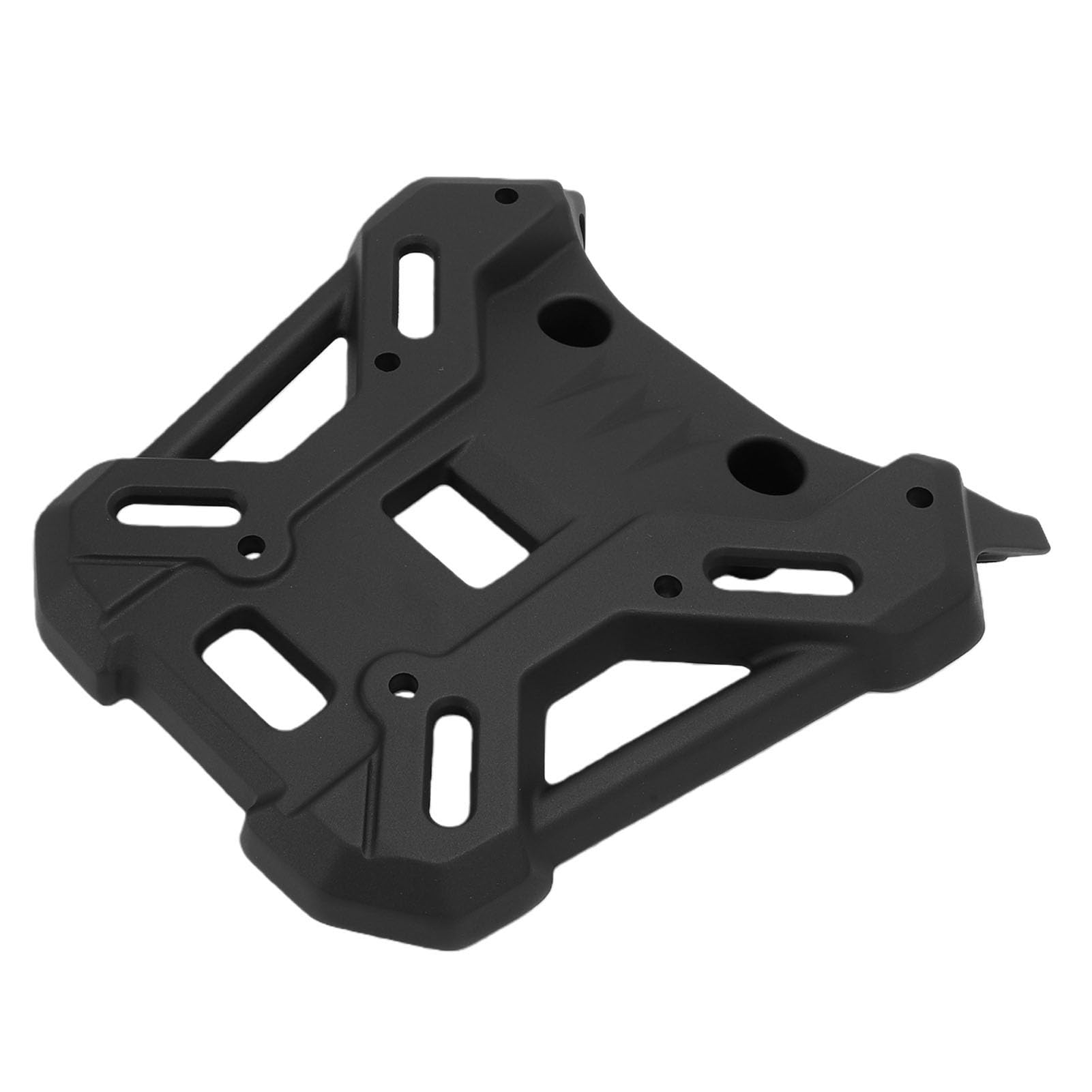 Portapacchi Posteriore per Moto, Resistente Supporto per Bauletto in Lega di Alluminio per Viaggiatori ZONTES 368G, Design Nero Leggero