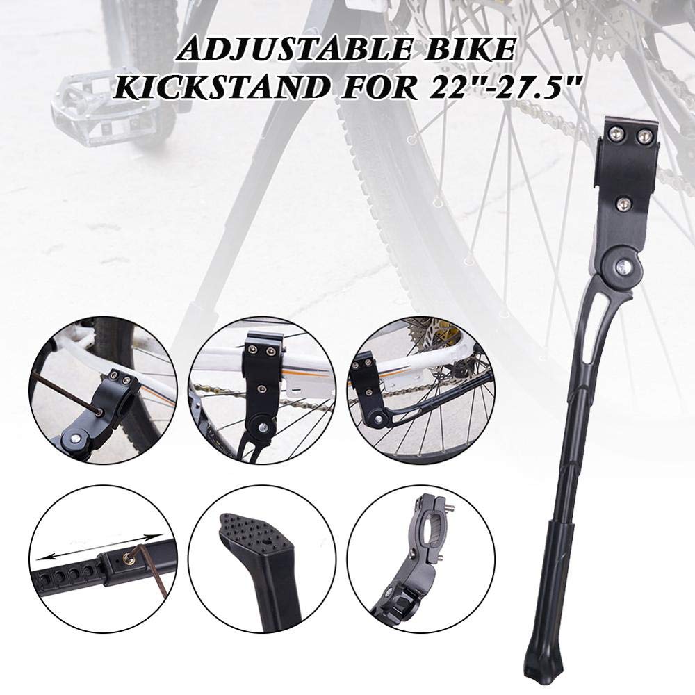 Podpórka rowerowa,Noga rowerowa ze stopu aluminium 22 "do 27.5" Kedstand for mountain bike adjustable length quick release bicycle bracket Leg support Pie Noga P