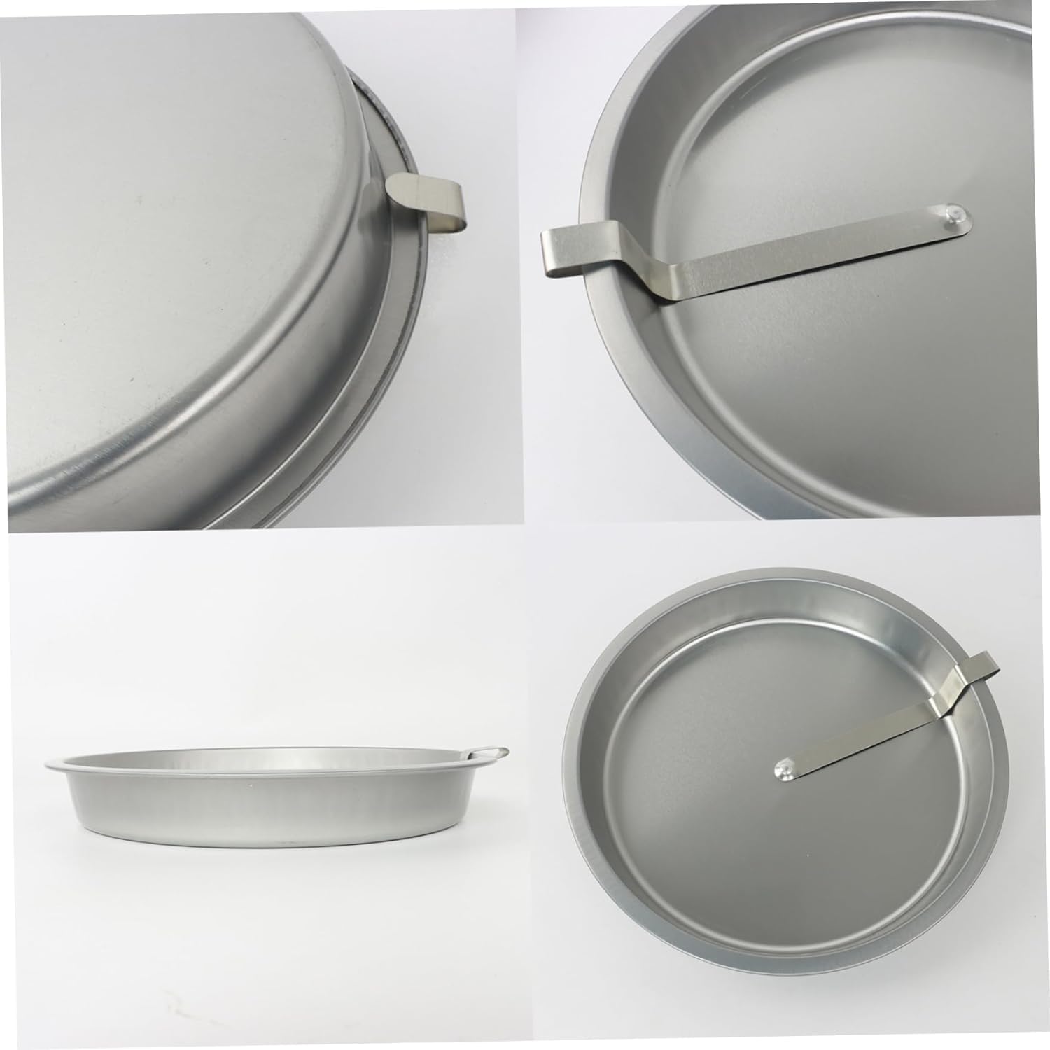 2 Runde Kuchenformen (23 cm Durchmesser), Antihaftbeschichtet, Leicht Zu Lösen, Mit Integriertem Drehteller, Robust Und Leicht Zu Reinigen – Ideal Für Die Küche.