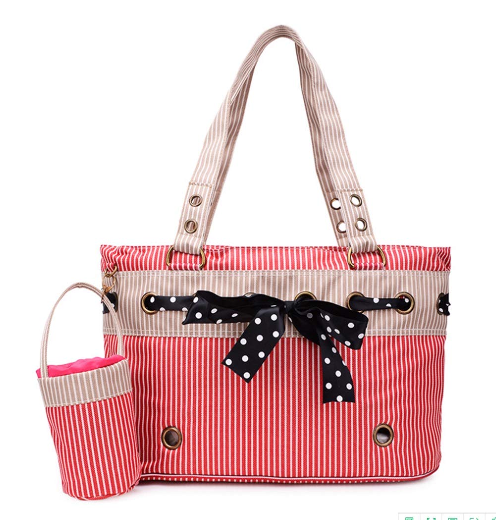 Sac à dos chat et chien 40x20x27CM rose avec poche frontale de voyage