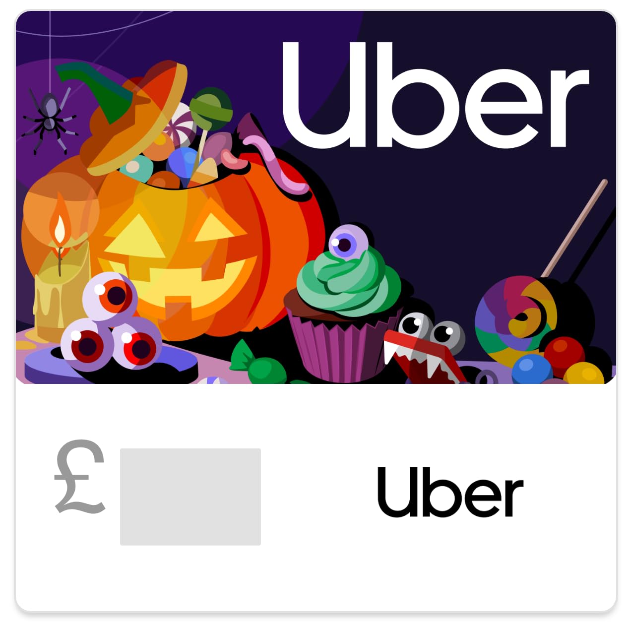 Uber Gift Card - UK Redemption - Delivered via Email