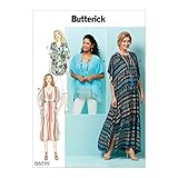caftan haute couture en ligne Patron pour : femme. Butterick 6559 Patron de couture pour hauts, tuniques, Caftans Y (XS-S-M-M)