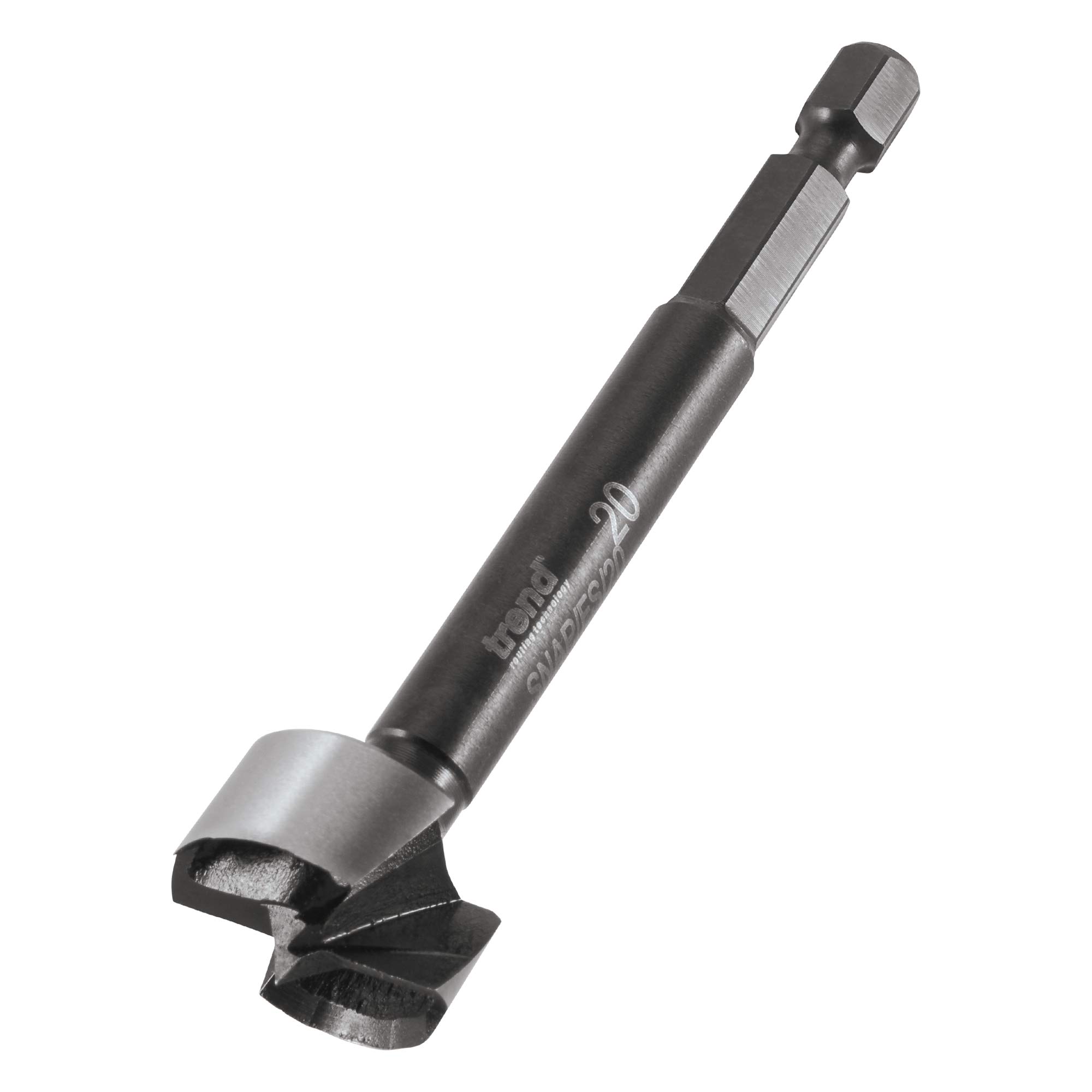 Trend Snappy Foret Forstner 20 mm, trous précis, libération rapide