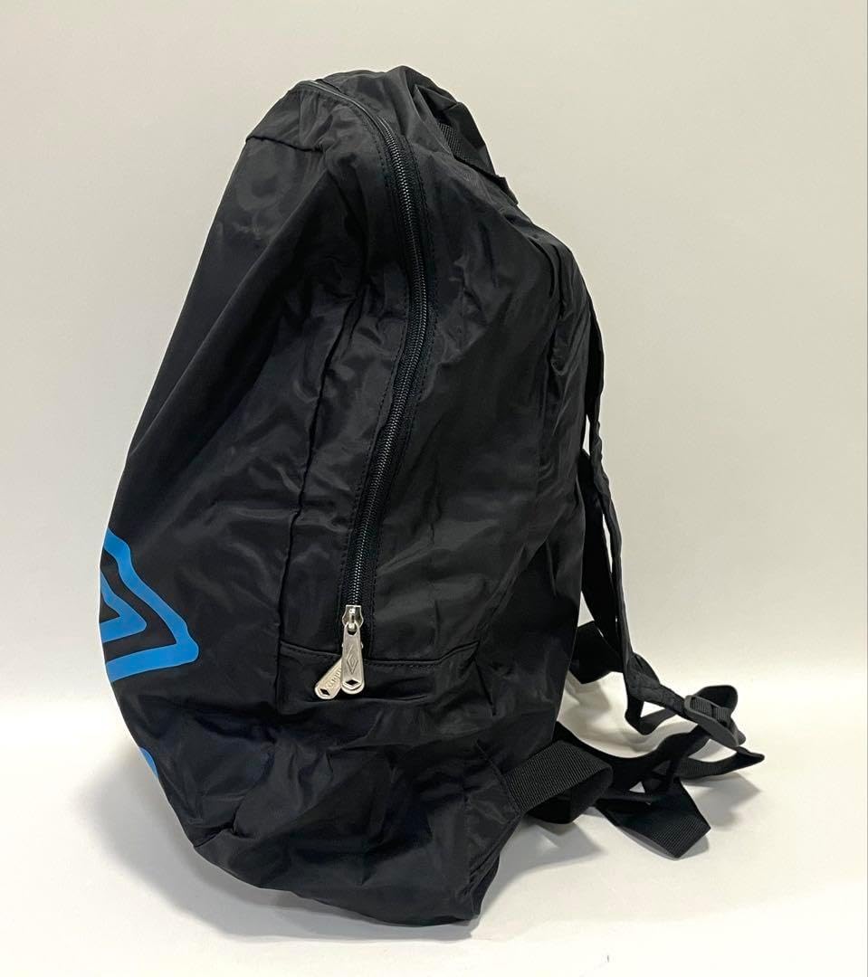 アンブロ UJS1243 ベーシックデイパック 折りたたみ式デイパック ブラック