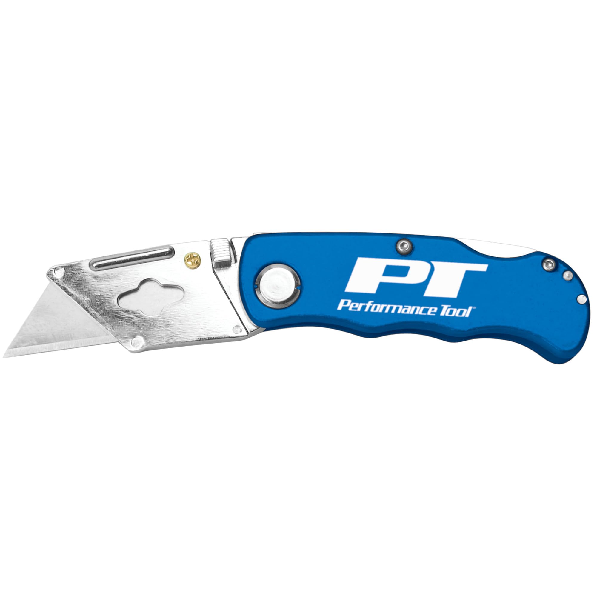 Performance Tool W2601 LB Folding Utility Knife - Blue-image-44