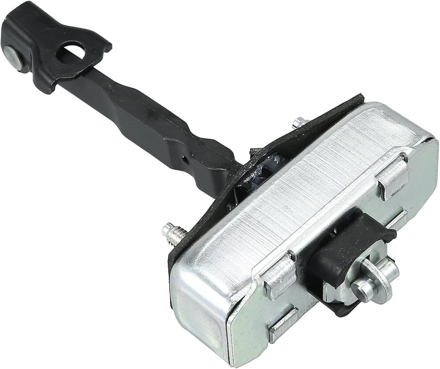 Front Door Check Stop Strap for Subaru Legacy 2012-2018 Metal Black, Silver Tone