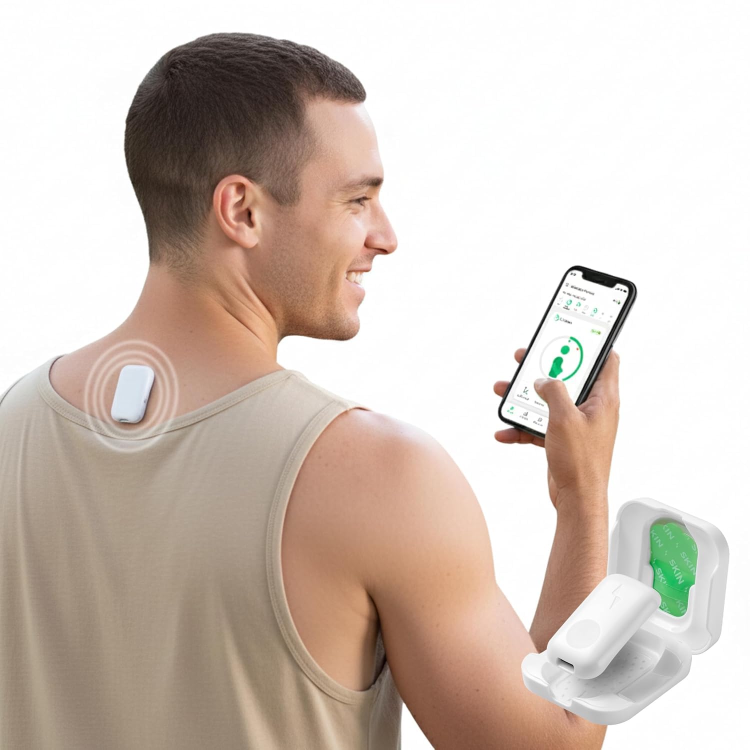 Amazon.co.jp: Upright GO 2 背中用姿勢トレーナーと矯正器