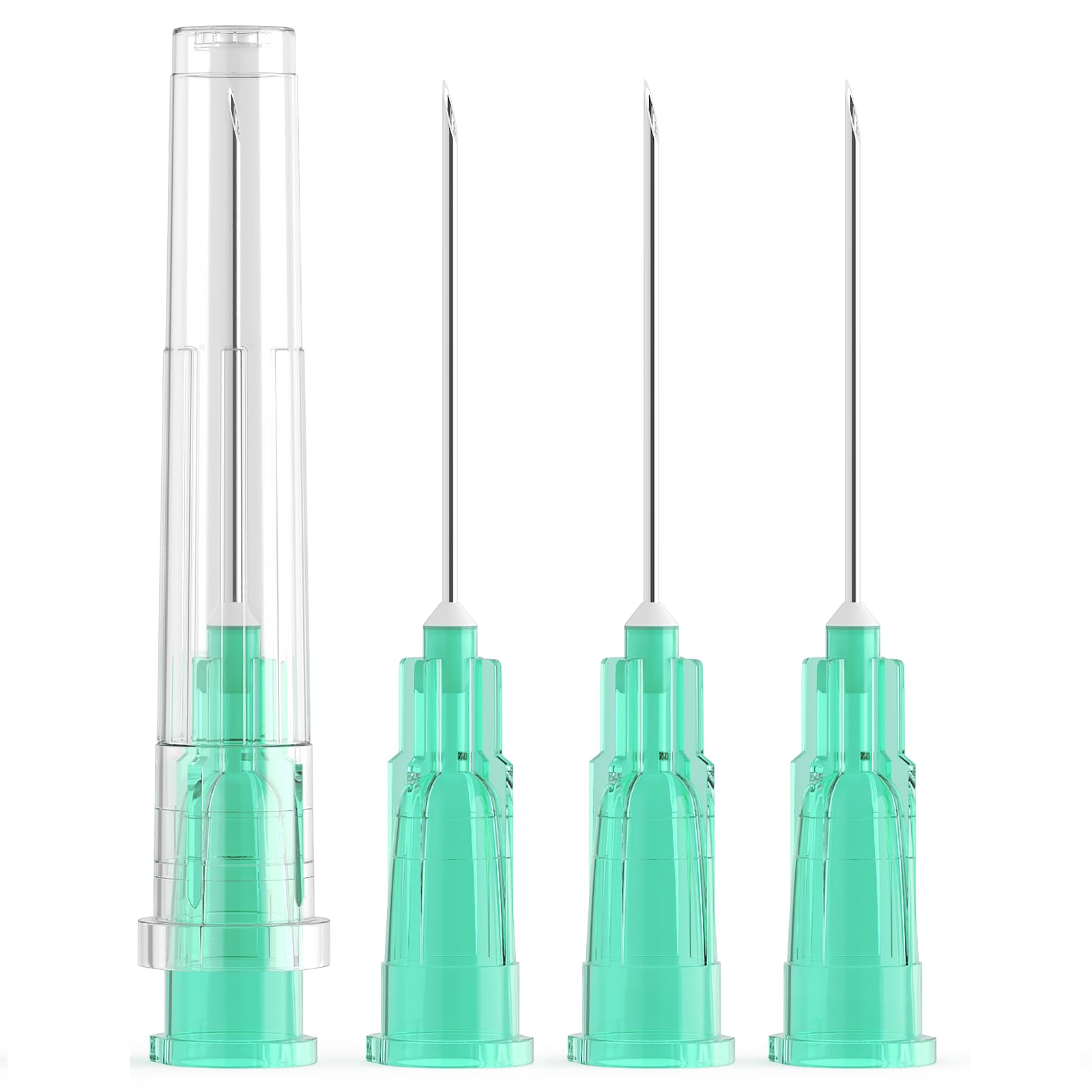21 Gauge 1 Inch Needle for Lab Supplies, Industrial Tool for Measuring 100Pcs Individually Packed 25mm Accessories