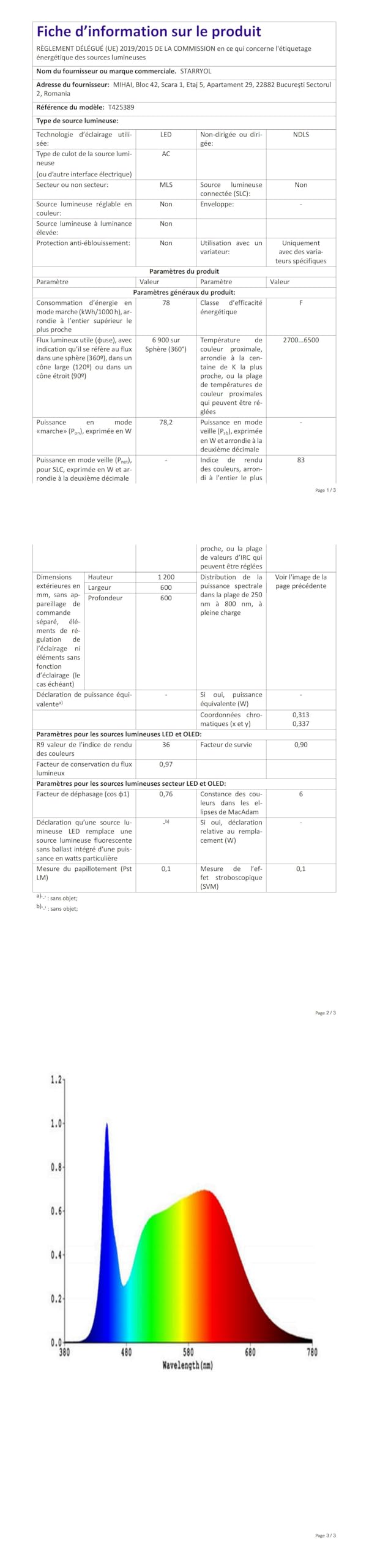 STARRYOL Lampada a sospensione moderna a LED, lampadario a sospensione a luce regolabile a 3 anelli Lampadario moderno a soffitto, dimmerabile 2700K - 6500K, con telecomando 78w