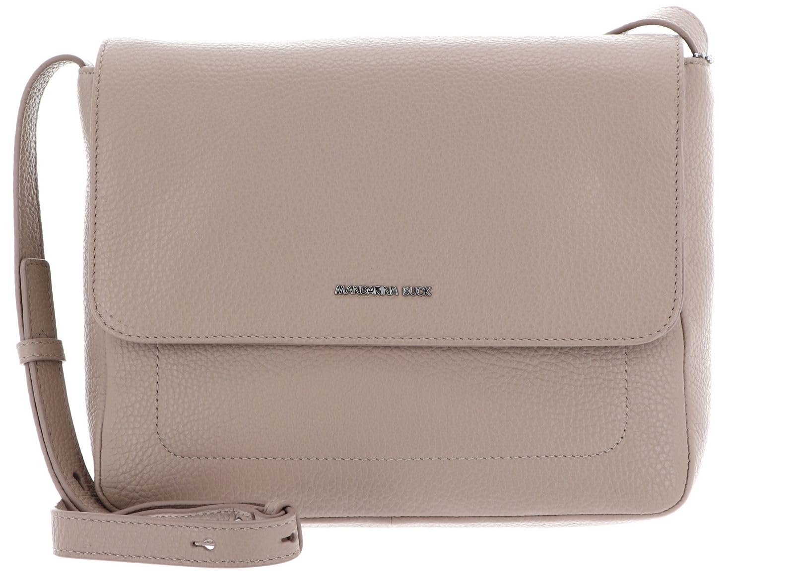 Mandarina Duck, Mellow Leather Hunting Bag for Women, Warm Taupe, Taglia Unica