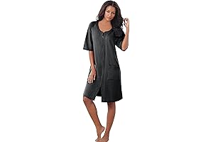 Women's Plus Size Short Terry Robe: Soft, Cozy, and Perfect for Lounging