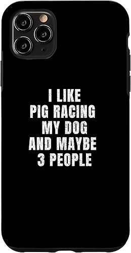 Miniatura 4 de iPhone 12 mini I like pig racing the dog racing the dog and maybe Case