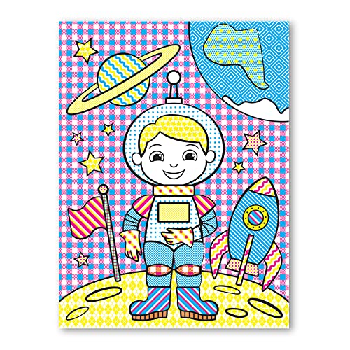 Melissa & Doug My First Paint With Water Kids' Art Pad With Paintbrush - Pirates, Space, Construction, And More #TOP4