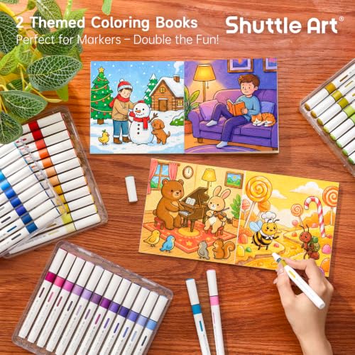 Image of Shuttle Art 96 Colors Acrylic Paint Markers