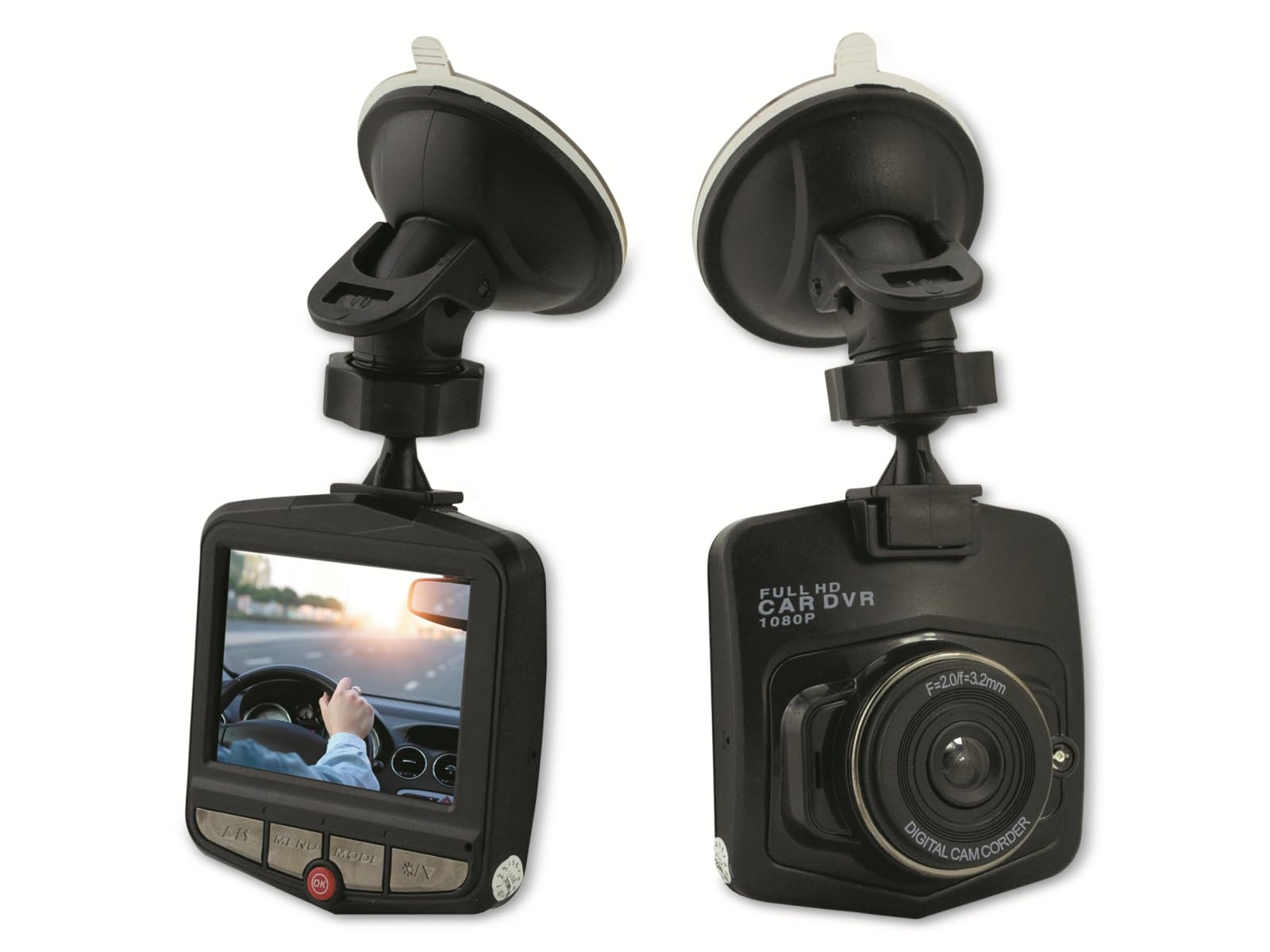 Denver CCT-1230 – Kamera mit 6 cm LCD-Display, 60° Weitwinkel, eingebautem Akku, Mikrofon und Lautsprecher, Foto- und Videomodus