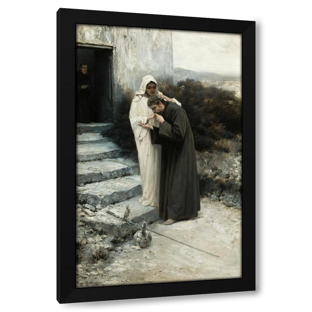 Amazon.com: Piotr Stachiewicz 13x18 Black Modern Framed Art Print