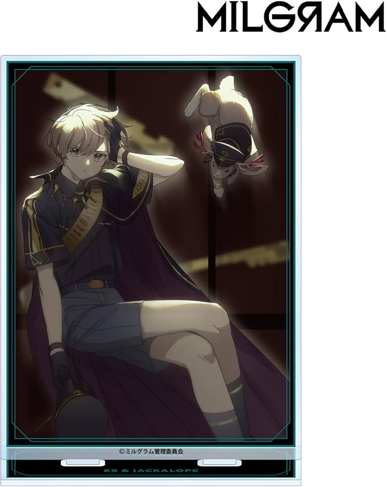 Amazon.co.jp: MILGRAM ミルグラム 描き下ろしイラスト エス&ジャッカ