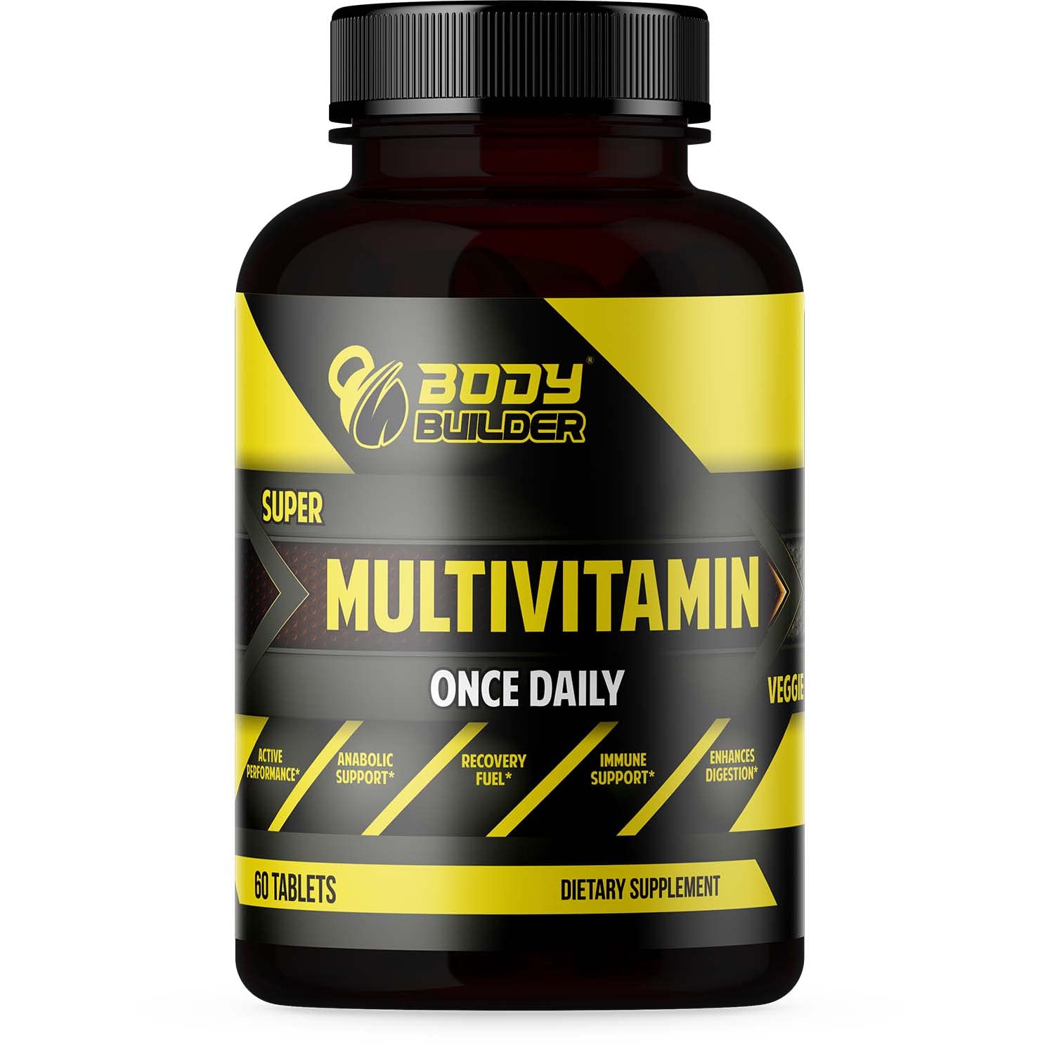 Multivitamin | Body Builder - For Active Performance, Energy Production, Immune Support, Anabolic Support, Recovery fuel (60 Tablets)
