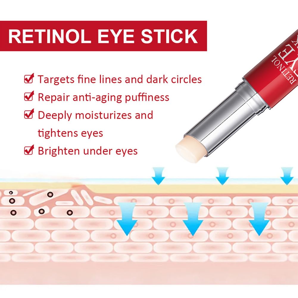 Retinol Eye Stick, Retinol Eye Cream, Eye Balm Stick - Image 2