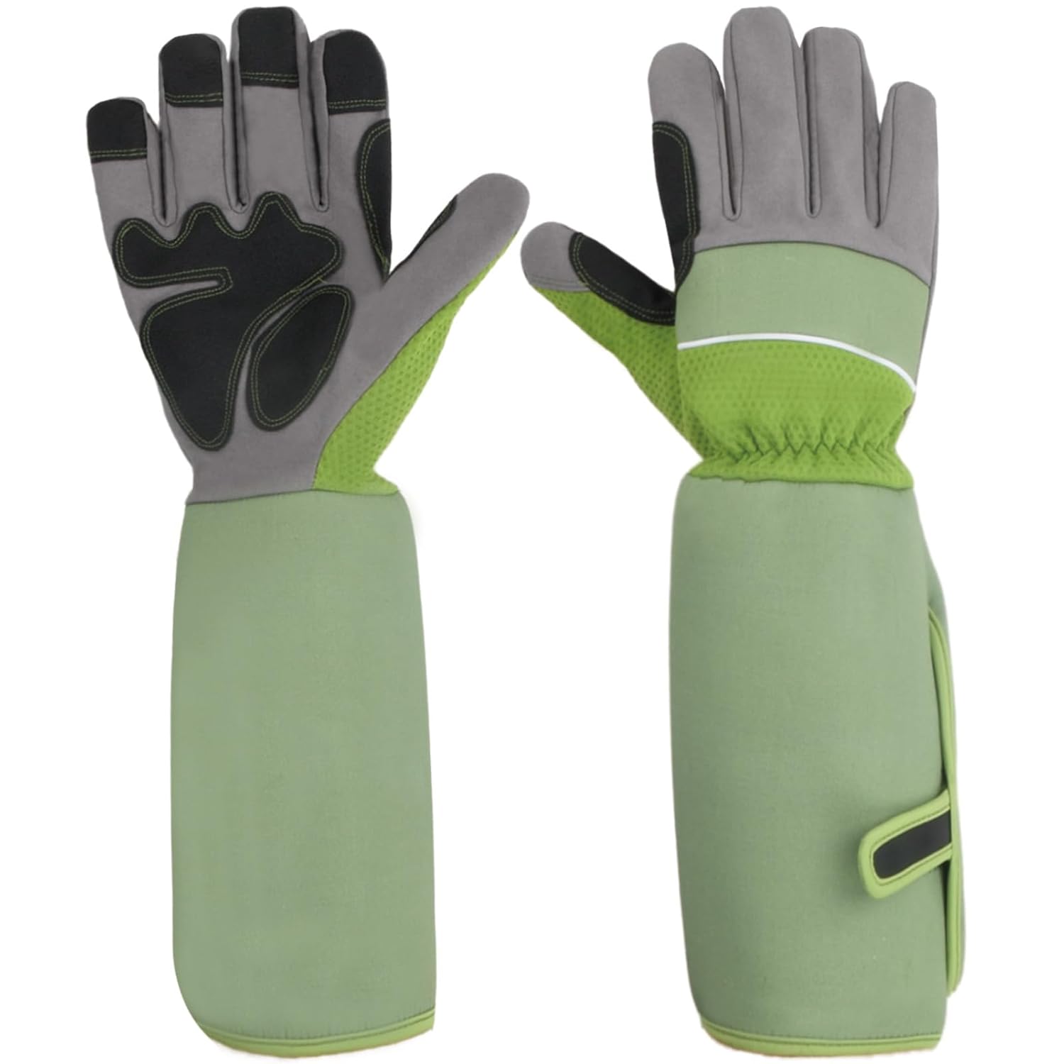 Long Gardening Gloves, Thorn Proof Gardening Gloves for Women Long Sleeve, Garden Gloves Women, Thorn Proof Garden Work Gloves, Heavy Duty Garden Gloves with Forearm Protection (1 Pair, Green) Long Gardening Gloves, Thorn Proof Gardening Gloves for Women Long Sleeve, Garden Gloves Women, Thorn Proof Garden Work Gloves, Heavy Duty Garden Gloves with Forearm Protection (1 Pair, Green)