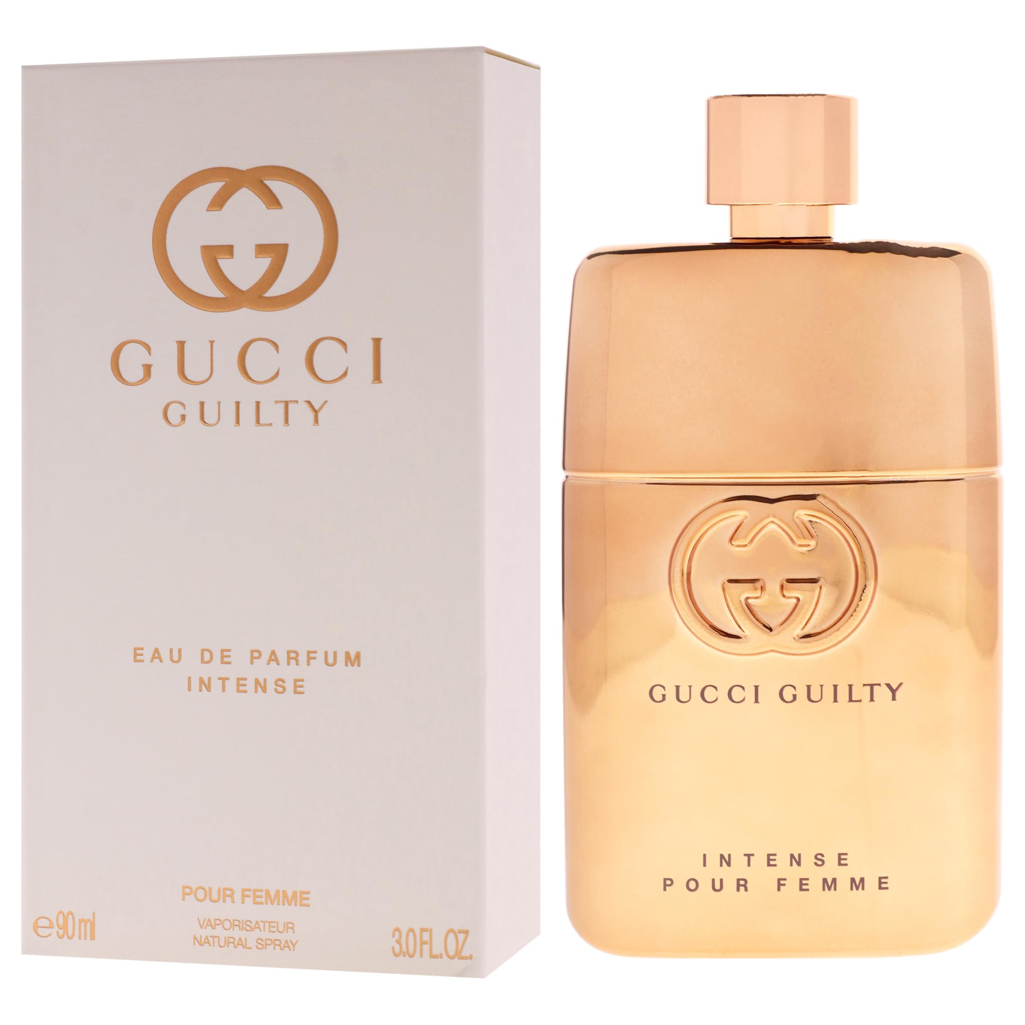 【未開封】GUCCI GUILTY インテンス　オードパルファム Amazon.com : Guilty Intense by Gucci for Women - 3 oz EDP Spray