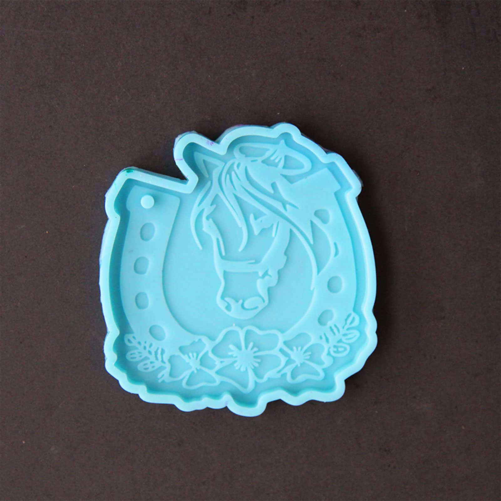 Stampo Portachiavi A Ferro Di Cavallo | Per Resina Epossidica | Silicone Riutilizzabile - Foto 10