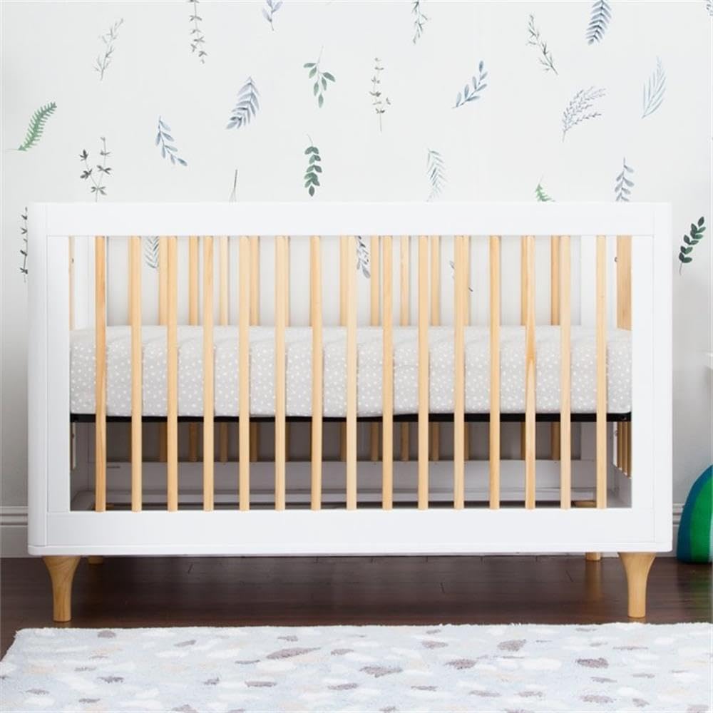Amazon | Babyletto Lolly 3-in-1 Convertible Crib with Toddler Rail 