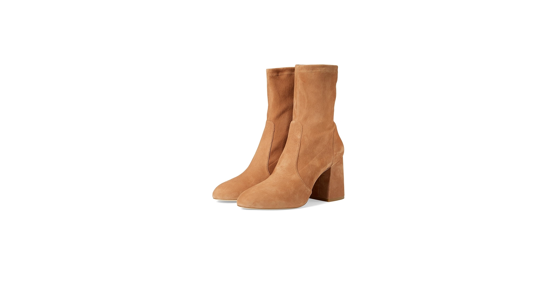 Amazon.com | Stuart Weitzman Flareblock 85 Stretch Bootie