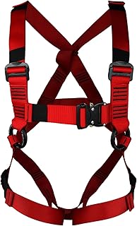 Fusion Climb Backyard Zipline Adventure Kit for Kids – 360° Swivel Pulley, Spring Brake, Tree Mount – Safe Outdoor Play Set (Red, XS/S)